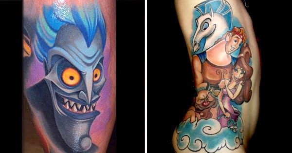 This Artist Creates Colorful Disney Tattoos That Will Surely Enchant You
