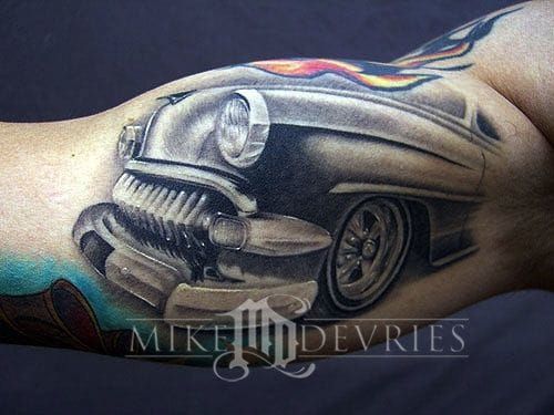 Automotive Tattoo Sleeve  Free Images at Clkercom  vector clip art  online royalty free  public domain