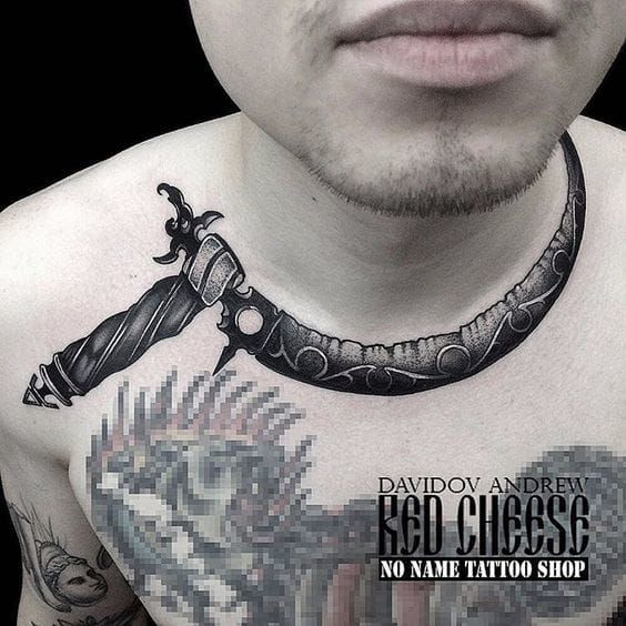 Scythe tattoo  Freedom tattoos Tattoos Creepy tattoos