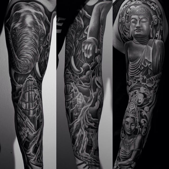 khmer tattoo sleeve