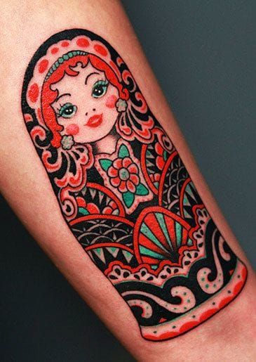 Aggregate more than 70 russian doll tattoo latest  incdgdbentre