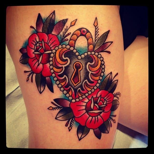 Colorful neotraditional by Matt Huston