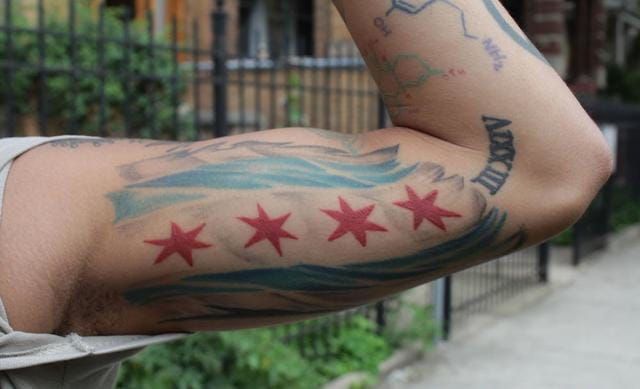 From The Flag's Stars To Hot Dogs And The Hancock, Chicagoans Love Showing  Their City Pride With Tattoos