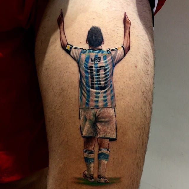 10 Mesmerizing Messi Tattoos  Tattoodo