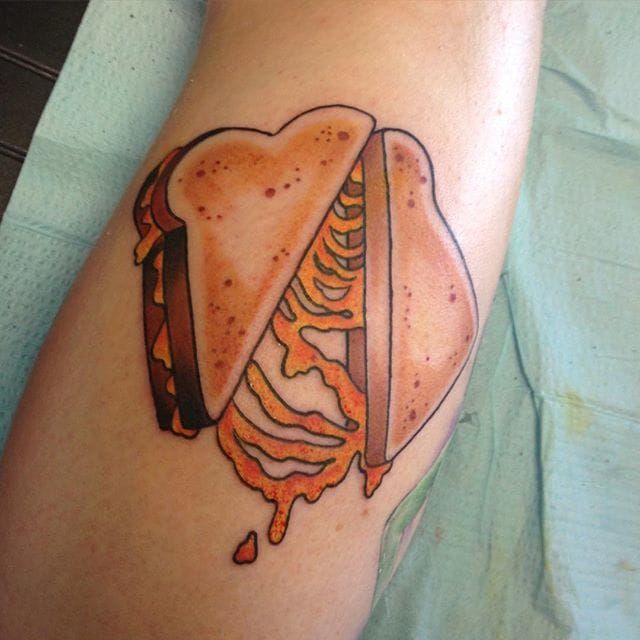 Details 64+ grilled cheese tattoo latest in.eteachers