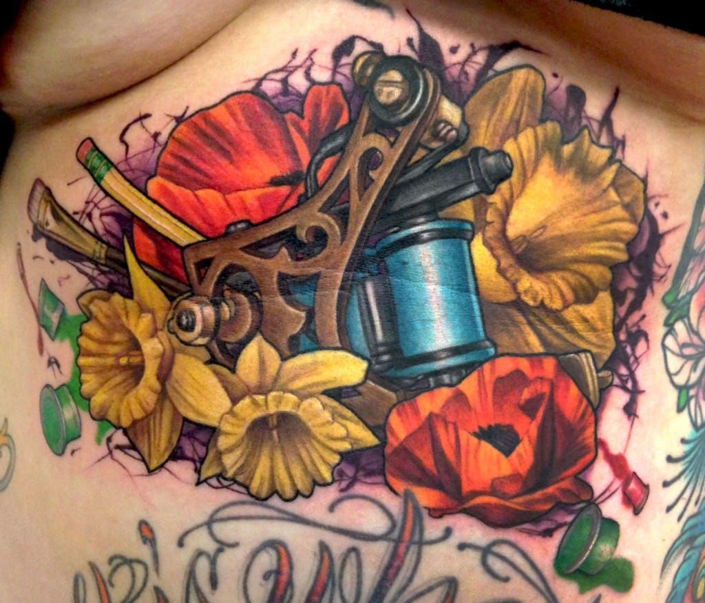 Tattoo Machine traditional by ch1pm0nk on DeviantArt