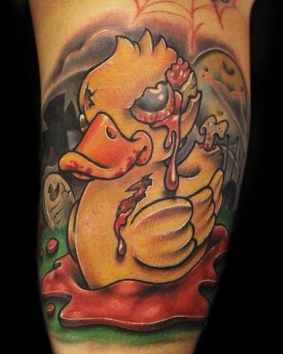 Zombie Rubber Ducky by Jeremy Miller