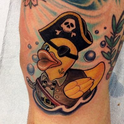 Jordan Clough Tattoos  Oh rubber ducky youre so fun  This tattoo was a  lot of fun to create  Thank you for checking it out  This gold from  certifiedinks