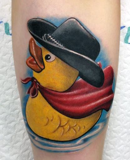 Cowboy Rubber Duck by Chris Block