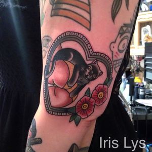 Cat Tattoo by Iris Lys