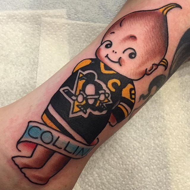 12 Ruthless Ice Hockey Tattoos • Tattoodo