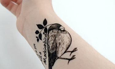 to kill a mockingbird tattoo quotes