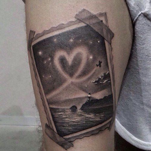 10 Postcard Tattoos For Lifelong Vacationer • Tattoodo