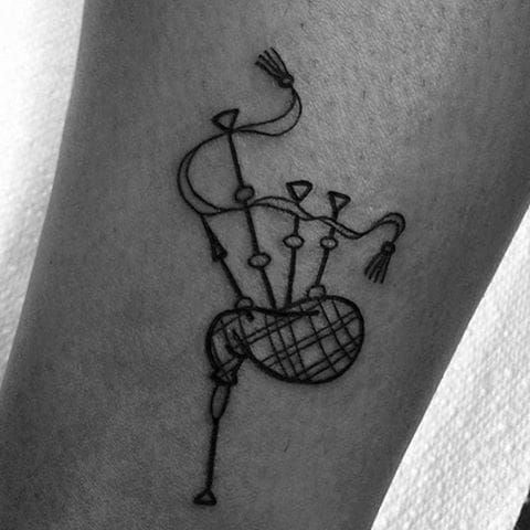 Scottish Skulls and Tartan Tattoo by Jackie Rabbit by jackierabbit12 on  DeviantArt