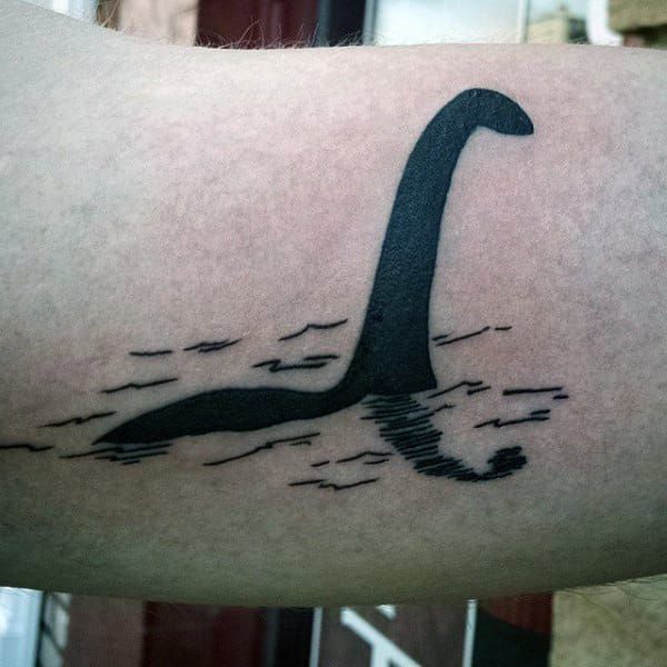 Loch Ness Monster. Artist unknown.