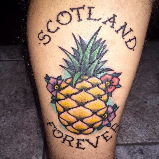 Paul Leslie's Scottish pride tattoo