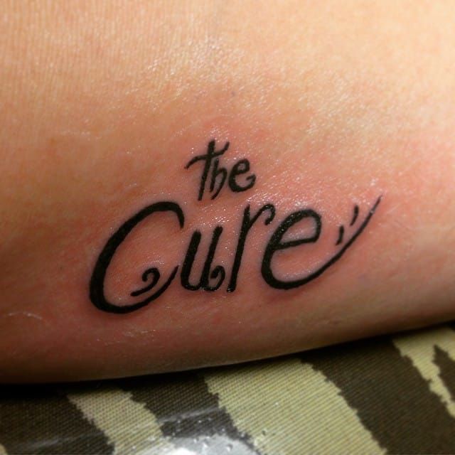 My Robert Smith tattoo done at Chicos Marked 4 Life Miami  rTheCure