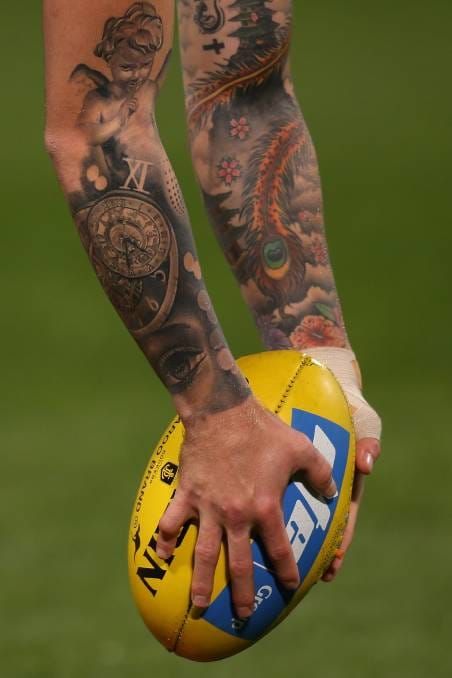 Amazing Sports Photography Of Athlete Tattoos Tattoodo