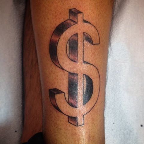 12 Dollar Sign Tattoo Ideas For Men and Women