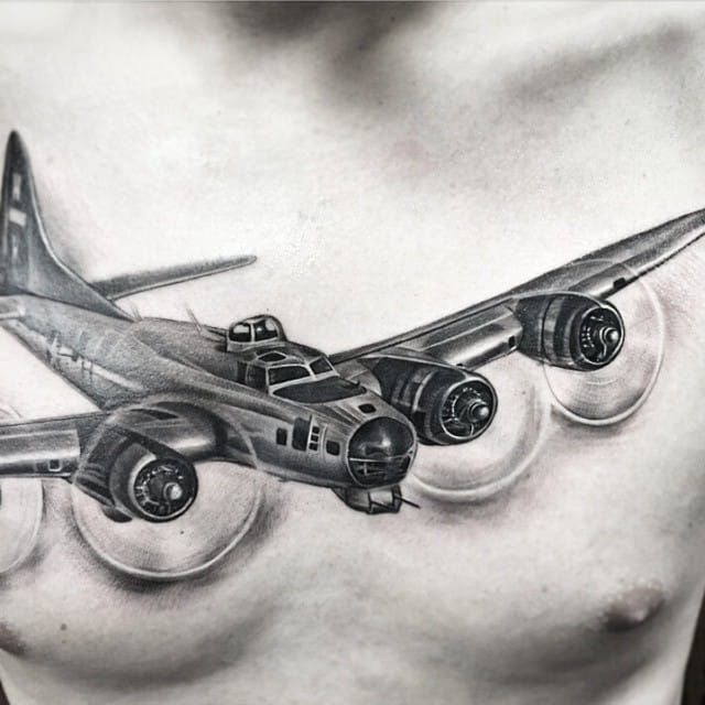 WW2 fighter planes  EngineerInk Tattoo  Body Piercing