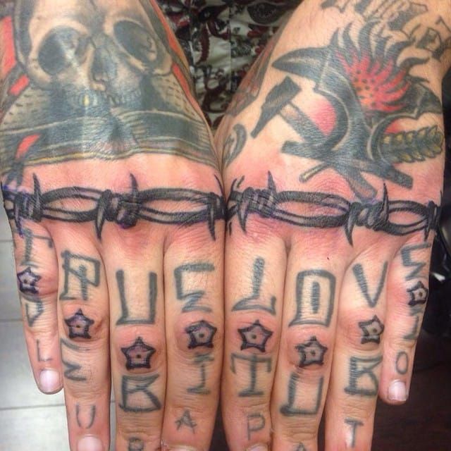 8 Fierce Barbed Wire Tattoos  Tattoodo