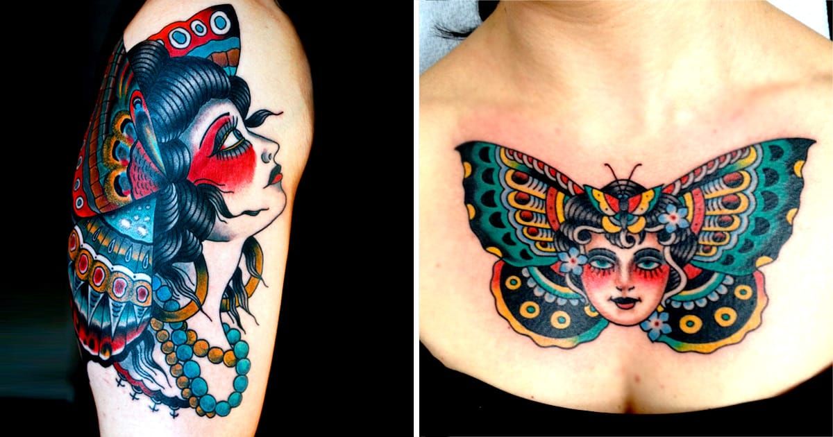 10 Beautiful And Classy Butterfly Lady Tattoos • Tattoodo 10 Beautiful And Classy Butterfly Lady Tattoos • Tattoodo