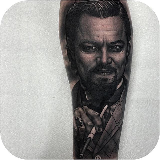 8 Leonardo DiCaprio Tattoos That Are Winning Big Time Too! • Tattoodo