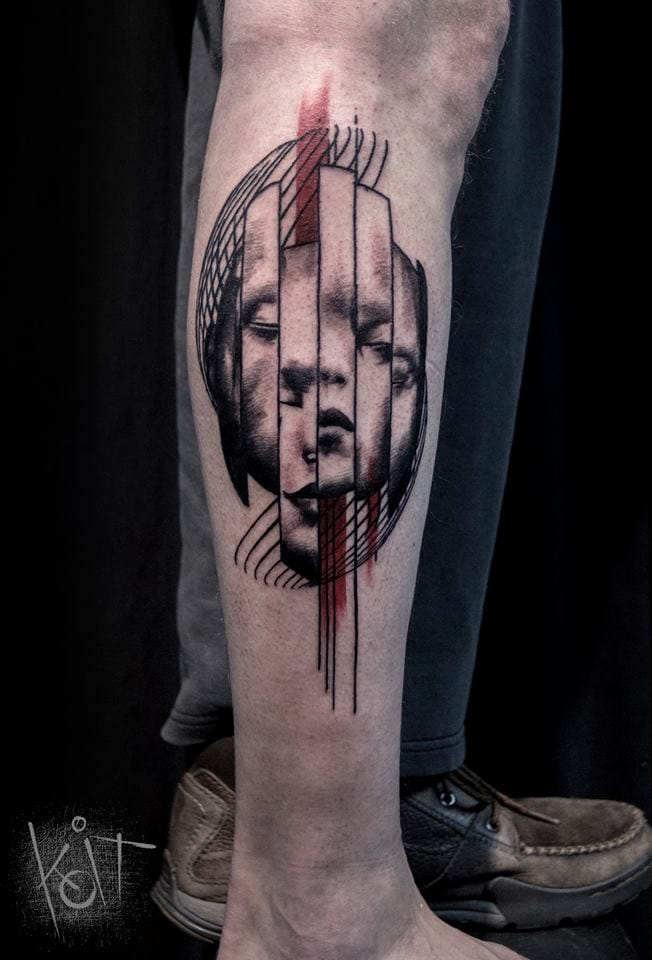 Unique piece #Koit #graphictattoos