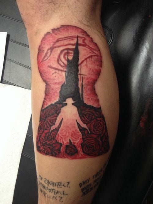 Fuck Yeah Stephen King Tattoos  My wife and I got matching Dark Tower  tattoos of