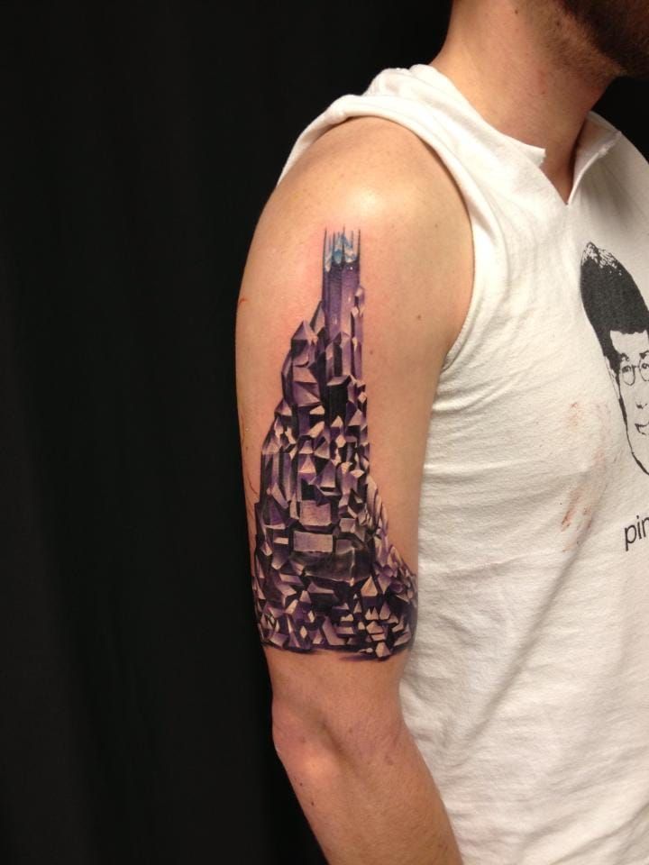 Altered Images  Tattoos  Movie  The Dark Tower Barad Dur