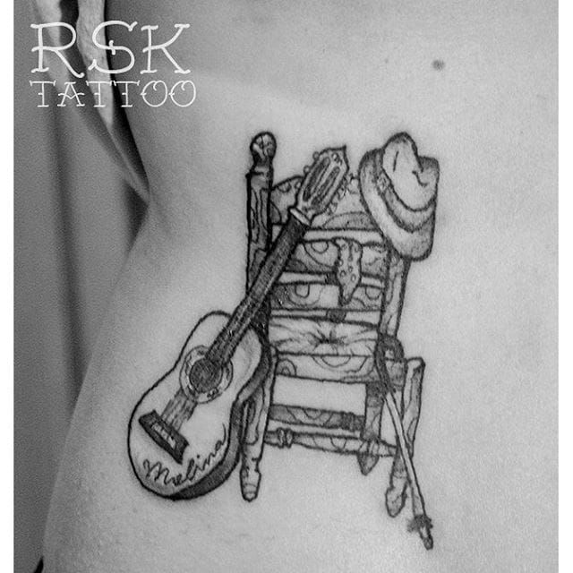 Devil in a Rocking Chair by Courtney Almeida 623 Tattoos Watertown MA   rtattoos