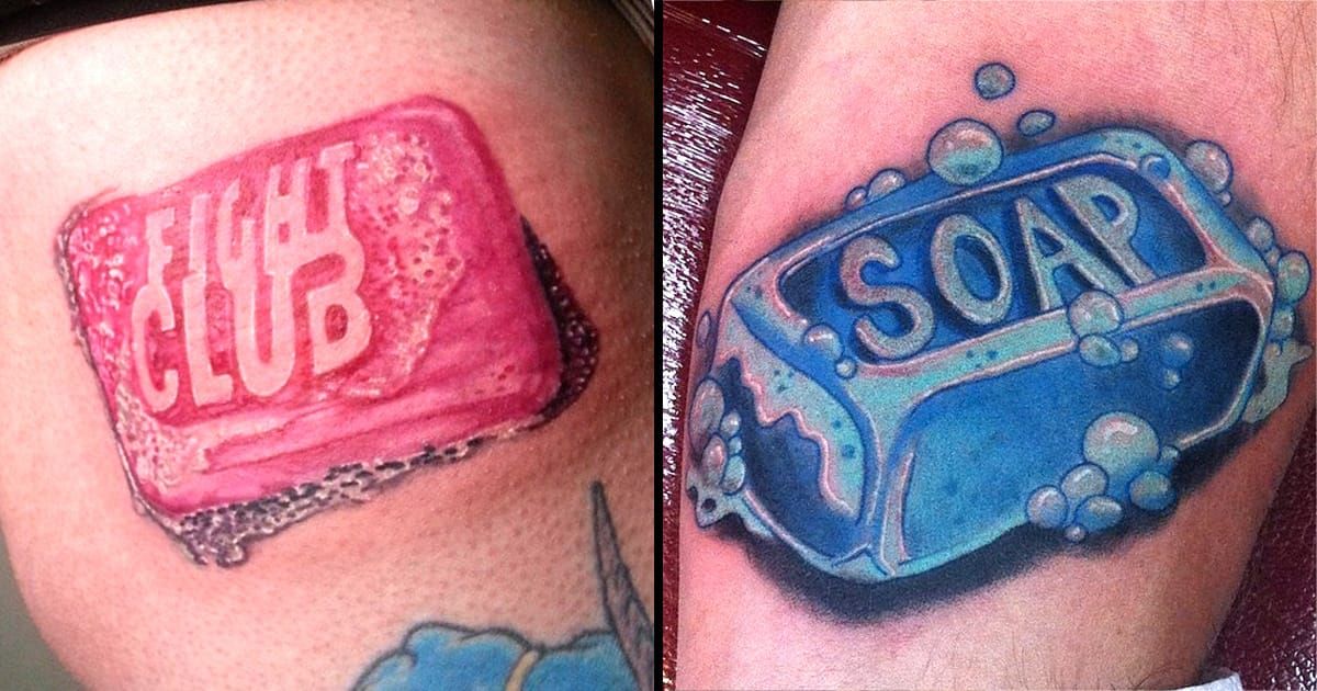 Clean Up With These 9 Soap Bar Tattoos • Tattoodo Clean Up With These 9 Soap Bar Tattoos • Tattoodo