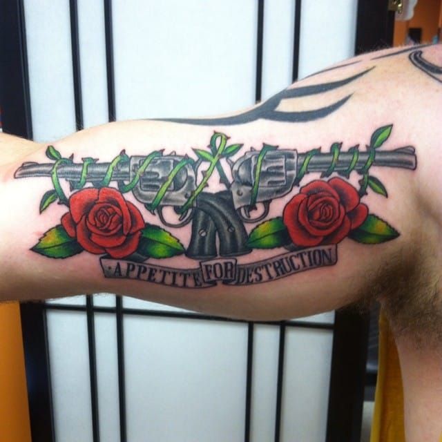 Guns N Roses Tattoo Design and Tattoo by Tylerkarma77 on DeviantArt