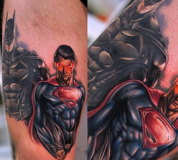 Superman Man of Steel LogoSymbol Tattoo by Metacharis  Superman tattoos  Man of steel Superman man of steel