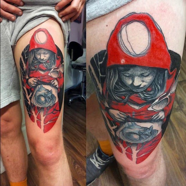 Comic Red Hood Tattoo HD Png Download  Transparent Png Image  PNGitem