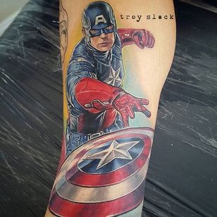 Epic Superhero Tattoos By Troy Slack • Tattoodo