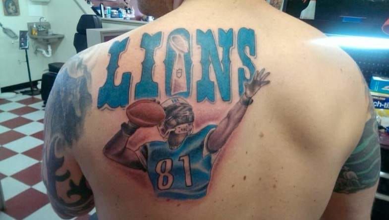 Calling All Extreme Detroit Lions Fans  Detroit lions Tattoos Tattoos  and piercings
