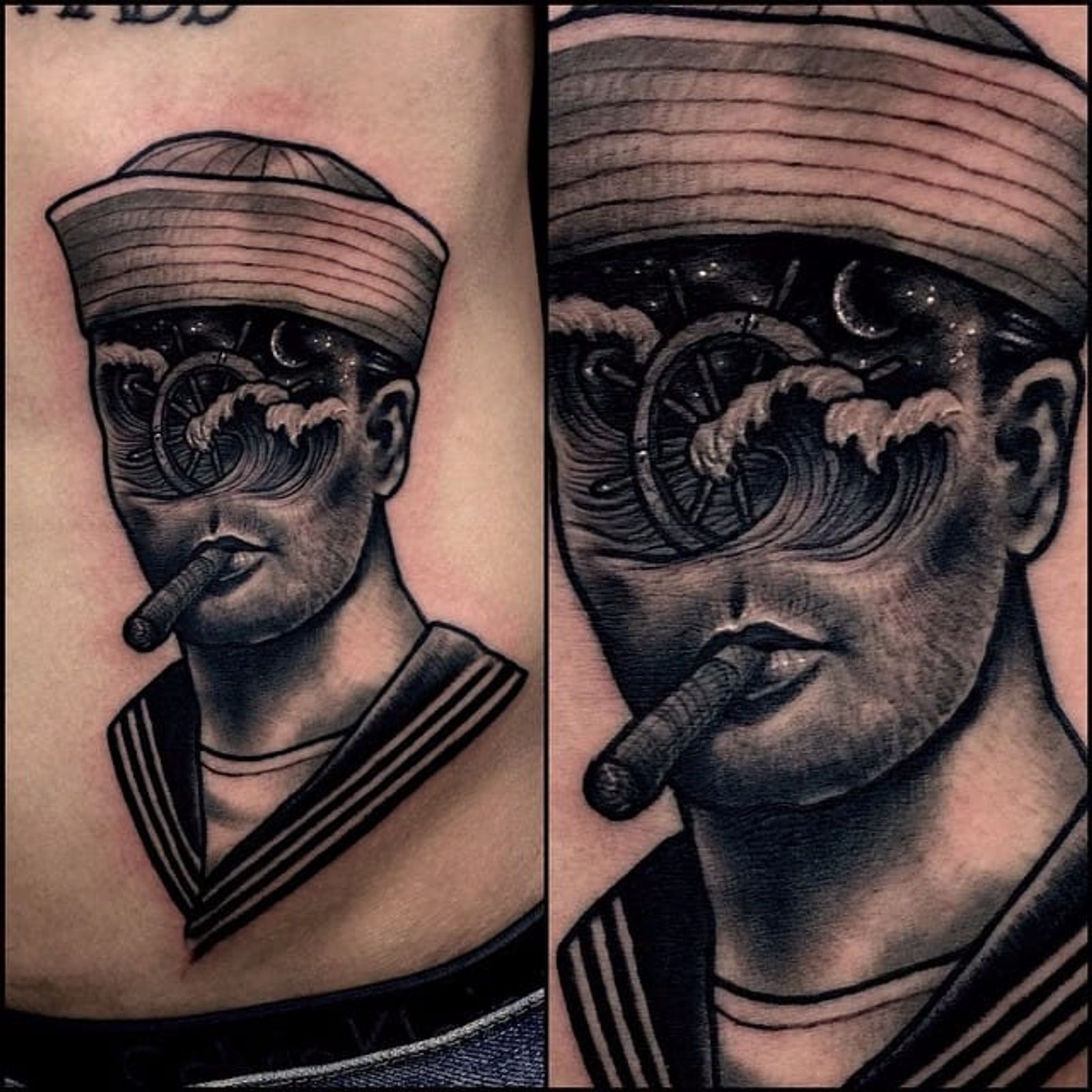 Гангстерская морячка тату