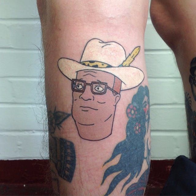King of the Hill Tattoo by Pete Ballesty TattooNOW