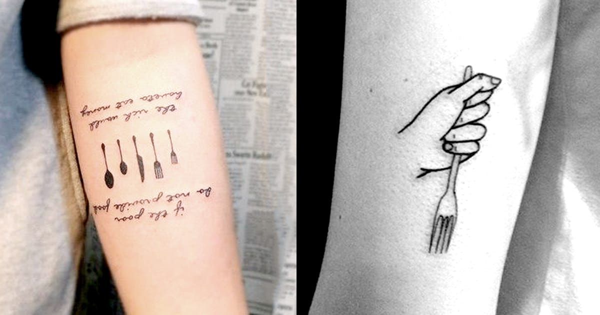 Fork Off With These 10 Fork Tattoos! • Tattoodo