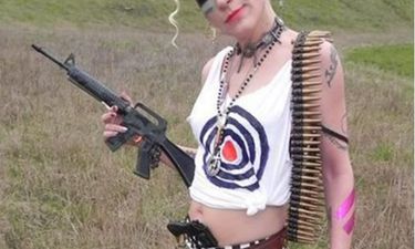 Stalin's Granddaughter Turned Out To Be A Real-Life Tattooed Tank Girl