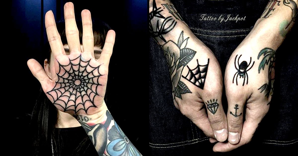1. Spider web tattoo on hand: Meaning and symbolism - wide 10