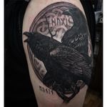 Odins Ravens Tattoo by Steph Finnola Reed #OdinsRavens #Odin #raven #Norse #StephFinnolaReed