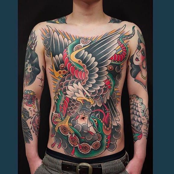 Eastern Dragon Tattoos VS Western Dragon Tattoos