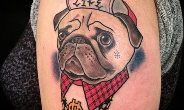 8 Gangster Pug Life Tattoos! • Tattoodo