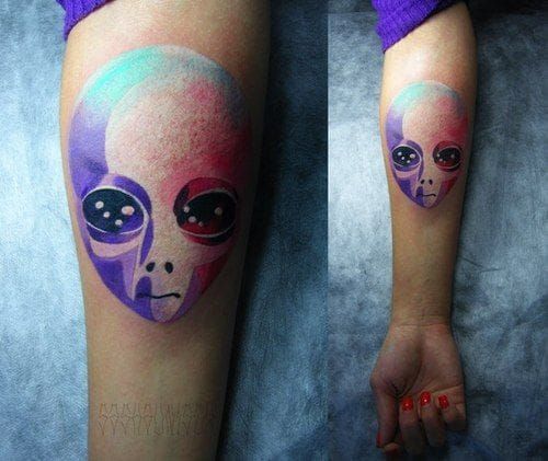 Alien Illuminati Tattoo  Tattoo Ideas and Designs  Tattoosai