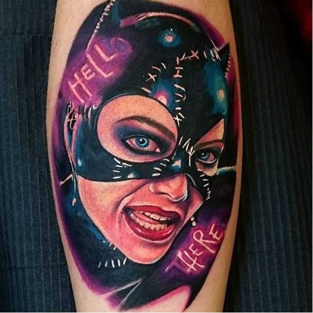 Walter Sausage Frank on Instagram BATMAN AND CATWOMAN Clay Mann cover  Soooo freaking hard but so freaking cool 2 sessions Black is healed  color is fresh Cannot wait