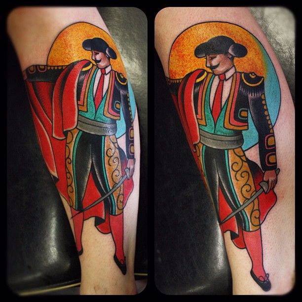 11 Exhilarating Matador Tattoos • Tattoodo