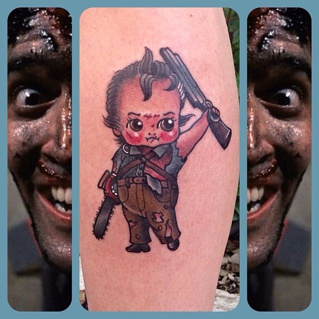 Long Live Tattoo And Gallery  Ash Williams by luciditytattoos For  appointments contact us at 7702966276 or  wwwlonglivetattooandgallerycom ashwilliams evildeadtattoo evildead  ashwilliamstattoo tattoo tattoos armyofdarkness 