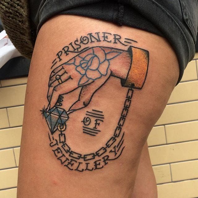10 Old School Prisoner Of Love Tattoos  Tattoodo